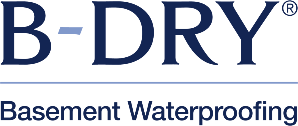 B-Dry Basement Waterproofing transparent logo